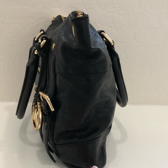 Michael Kors purse in black leather - Picture 6 of 8